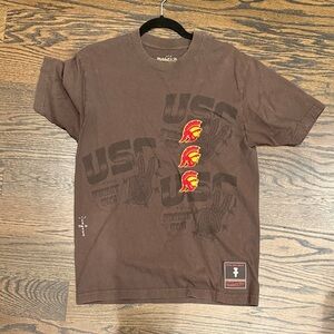 Mitchell & Ness Brown USC Graphic Tee